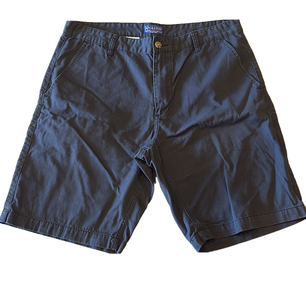Pendelton Mens 36 Navy Blue Cotton Shorts